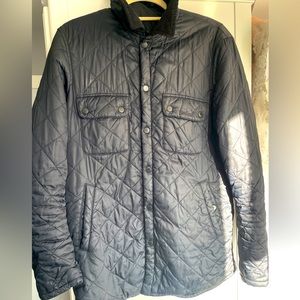 Barbour Akenside Quilted Jacket Black Large